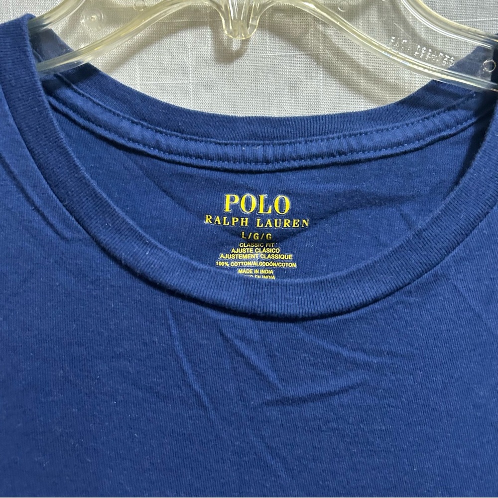 3/$15 Polo Ralph Lauren t-shirt L - Picture 2 of 3